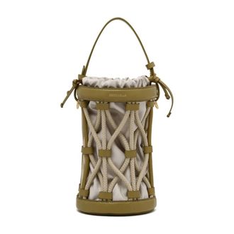 Coccinelle Tassen.. - Dames - Schoudertassen - Groen - ONE Size - Leer - Tassen