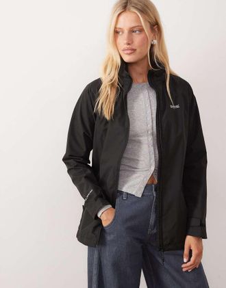 Regatta Daysha II - Giacca impermeabile nera con cappuccio-Nero