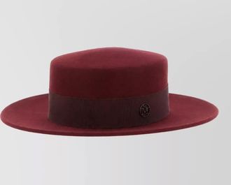 Maison Michel wool felt boater hat