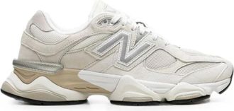 New Balance Fitness, Dames, Wit, 34 1/2 EU, Leer, 9060 Schoenen