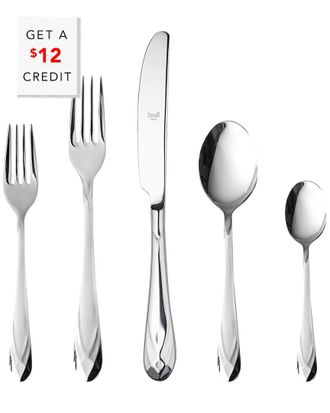 Mepra 5Pc Flatware Set With $12 Credit