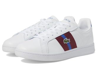 Lacoste Carnaby Pro CGR Sneakers Mens Lace-up Boots White/Dark Blue : 7 M, Leather