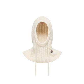 Moncler Pasamonta&ntilde;as de punto trenzado - Accessories - Mujer - Blanco - ONE SIZE