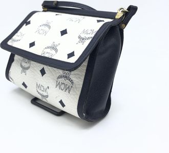 MCM Mini Crossbody Bag Womens Visetos (Pre-Owned)