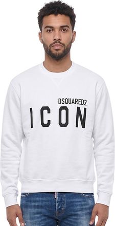 Dsquared2 White Crew Neck Sweatshirt