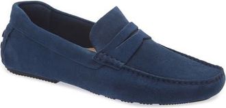 Nordstrom Cody Driving Loafer in Blue Boat at Nordstrom, Size 11.5