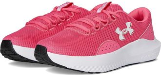 Under Armour Charged Surge 4 Womens Shoes Super Pink/Super Pink/White : 10.5 B - Medium, Rubber