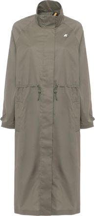 K-Way Green Barbrein Cotton Raincoat