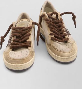 Golden Goose leather low-top sneakers