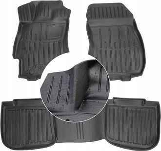 OEM Alfombrillas Y Limpiaparabrisas De Goma Subaru Outback 4 Bm 2009-2014 Canales Ud
