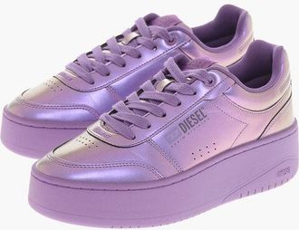 Diesel Low Sneakers S-ATHENE BOLD Vegan Eco-Leather With 6cm Maxi S size 40,5