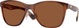 Costa Costa del Mar Womens 57 mm Tortoise Sunglasses