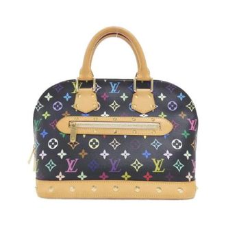 Louis Vuitton Pre-owned Multicolore Alma Coated Canvas Handbag - Dames - Pre-owned - Zwart - Maat: ONE Size