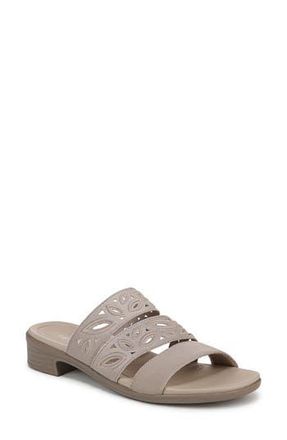 Life Stride Poppy Slide Sandal in Simply Taupe at Nordstrom Rack, Size 8.5