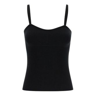Max Mara Mxmepica Top - female - Max Mara - Sleeveless Tops - Black - XL - Tops