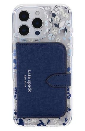 Kate Spade New York Morgan Magsafe Wallet in Navy at Nordstrom Rack