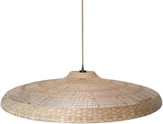 Wonderlamp Pantalla para lámpara de techo elaborado con algas grande ø100cm