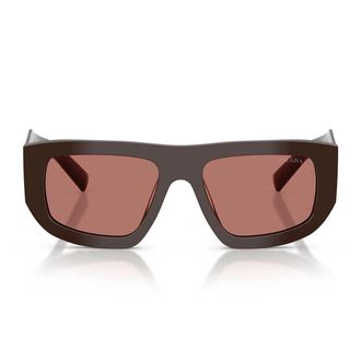 Prada Sunglasses Prd04 Su 27 I80 W Cigar/Bordeaux Women