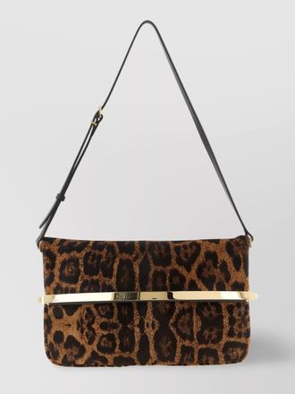 Tod's calfskin leather shoulder bag