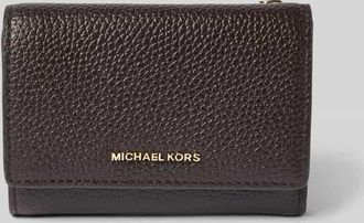 Michael Kors Portemonnaie mit Label-Detail Modell BRYANT in Dunkelbraun, Größe 1