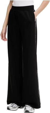 Emporio Armani Emporio Armani Ea7, Dames, Broeken, Zwart, Maat: S Poliester