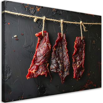 Feeby Cuadro En Lienzo, Carne Seca, 120x80