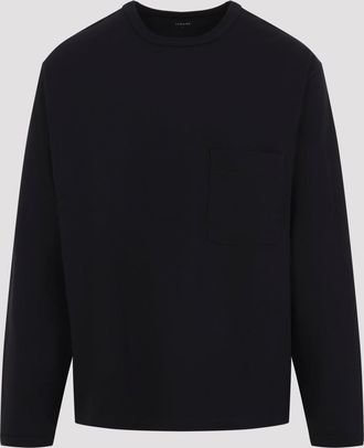 Christophe Lemaire T-shirt squadrata a maniche lunghe Lemaire