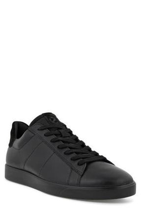 Ecco Street Lite Retro Sneaker in Black/Black at Nordstrom Rack, Size 11-11.5Us / 45Eu