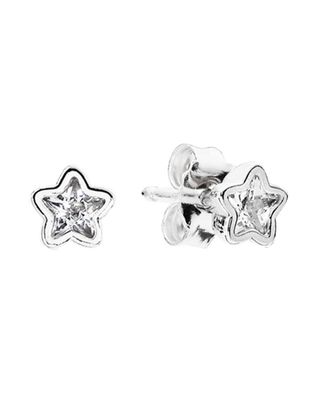 Pandora Silver Cz Starshine Studs