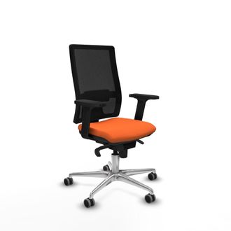 Piqueras y Crespo Piqueras Et Crespo Horna Silla De Oficina Naranja Ergon&oacute;mica
