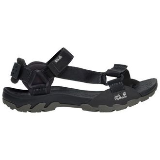 Jack Wolfskin Ridge Sandal Sandalen f&uuml;r Herren | schwarz