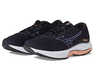Mizuno Wave Rider 26 Womens Shoes Odyssey Grey/Quicksilver : Womens 6 B - Medium, Textile/Synthetic
