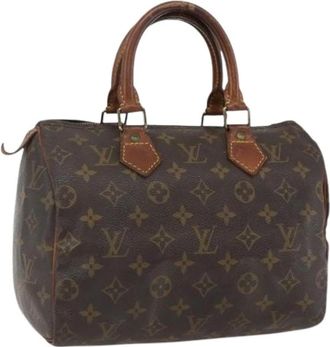 Louis Vuitton Pre-owned Handbags, female, Brown, Size: ONE SIZE Pre-owned Vintage Canvas Handbag