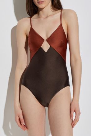 Zimmermann One-piece Swimsuit, Womens, Brown