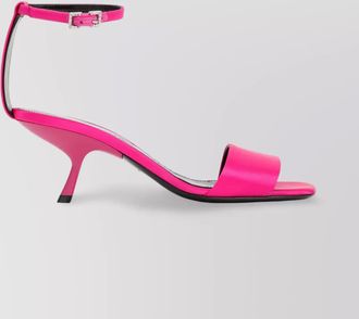Sergio Rossi sculpted kitten heel sandals