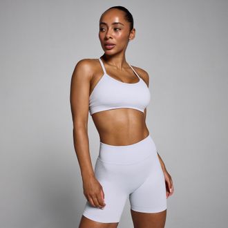 MyProtein Sujetador sin costuras de tirantes Lift para mujer de MP - Polvo de tiza - XS
