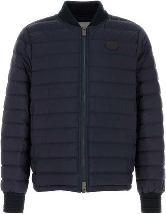 Burberry Navy blue nylon down jacket