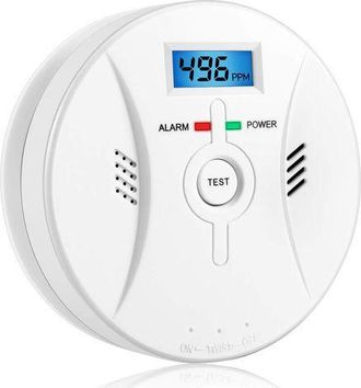 OEM Alarma De Mon&oacute;xido De Carbono Con Pantalla Lcd, Detector De Co, Potente Alarma De 85 Db, Sensor De Mon&oacute;xido De Carbono, Funciona Con Pilas