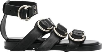 Ann Demeulemeester Flat Sandalen - Dames - Sandalen - Zwart - 36 EU - Schoenen