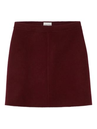 Claudie Pierlot Wollen mini-rok - Rood