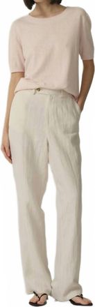 Sand Copenhagen Delmy Cotton Cashmere Top In Light Pink