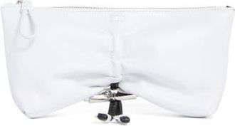 Longchamp Le Roseau Small Clutch in White at Nordstrom Rack