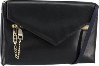 Chlo&eacute; Pre-owned Schoudertas - Dames - Vintage Schoudertas - Zwart - ONE Size - Leer - Vintage