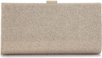Carvela Womens Helena Clutch Bag - Gold - One Size
