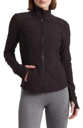 90 Degree by Reflex Altitude Full Zip Performance Jacket in Black at Nordstrom Rack, Size X-Small