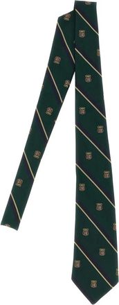 Polo Ralph Lauren Accessoires, Heren, Groen, ONE Size, Wol, Club Tie