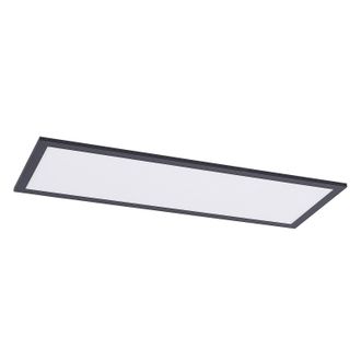 Lindby Lindby Led Panel nelios En Negro De Aluminio