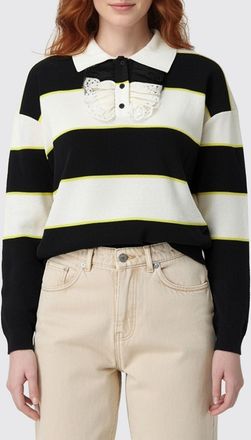 Alexander McQueen Polo Shirt MCQUEEN Woman color Black