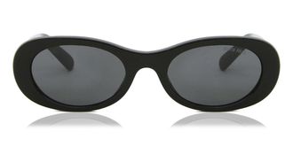 Miu Miu MU06ZS 1AB5S0 Womens Sunglasses Black Size 50