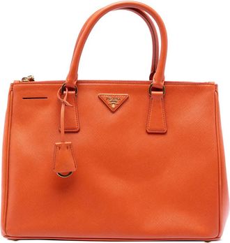 Prada Pre-owned Prada Medium Saffiano Lux Galleria Double Zip Satchel Ladies 4CL3EGPBKNCJDW6O